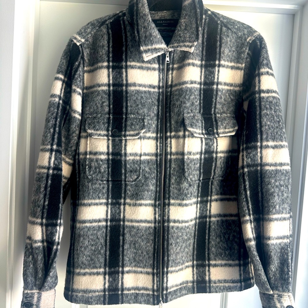 AllSaints Men’s Jacket - Size S, Relaxed Fit